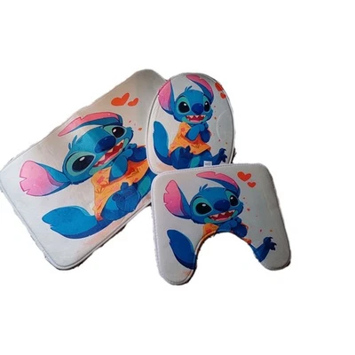 Wc Vorleger Badematte  Set DISNEY STITCH 3 TEILIG - Bild 1 von 3