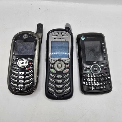 Celulares móviles Motorola Boost antiguos solo piezas sin probar Foto 1 de 2