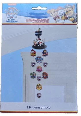 Paw Patrol Aventuras Cachorro Perro Niños Fiesta de Cumpleaños Colgante Cuerda Decoración Foto 1 de 2