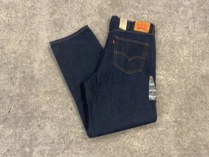 Levi 550 Relaxed Tapered Leg Jeans Men’s 40x32 Blue Dark Wash Denim NWT - Picture 1 of 12