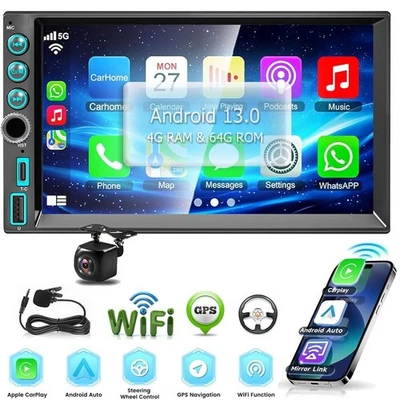 4+64GB For Nissan NV200 13-16 Carplay GPS Android 13 Car Stereo Radio BT RDS FM - Image 1 of 4