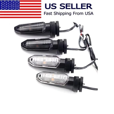 LED Turn Signal Light Indicator Lamp For HONDA CBR400R /CB 500F/ CB 650F/NC 700S - Изображение 1 из 4