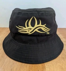 Vintage 1999 WCW Wrestling Goldberg Bucket Hat Cap Black Gold Embroidered Rare - Picture 1 of 9