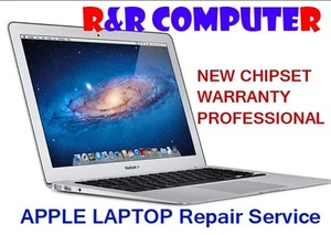 MACBOOK PRO 15 & 17 NO VIDEO LOGIC BOARD LAPTOP REPAIR - Picture 1 of 1