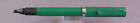 Sheaffer Vintage No-Nonsense-green Plastic Clip Ball Pen-green  barrel and cap