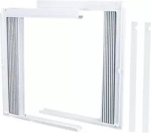 Window Air Conditioner Side Panel and Frame Set, AC Accordion Filler Kit - Picture 1 of 12