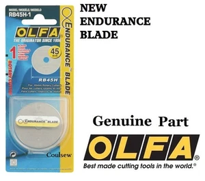 OLFA Rotary Cutter Spare Blade ENDURANCE 45mm Professional Quality RB45H-1 - Picture 1 of 1