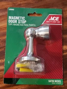 Tope de puerta magnético ACE 5390802, níquel satinado  - Imagen 1 de 2