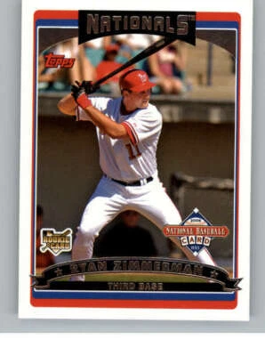 2006 Topps National Baseball Card Day Inserts #T3 Ryan Zimmerman (ref 144882) - Image 1 of 2