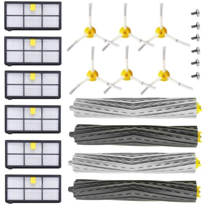 For iRobot Roomba Filters 800 & 900 Series Part Kit 880 890 960 980 Vacuum Brush - Image 1 of 4