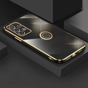 For Samsung Galaxy S24 S23 Ultra S22 A52 Shockproof Soft Plating Ring Case Cover - Picture 1 of 19