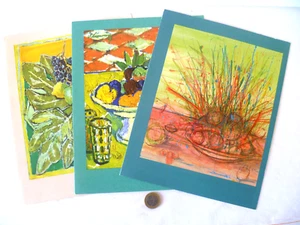 3 MENUS PAQUEBOT FRANCE 1965 MAC AVOY LIMOUSE CARZOU (1) - Foto 1 di 11