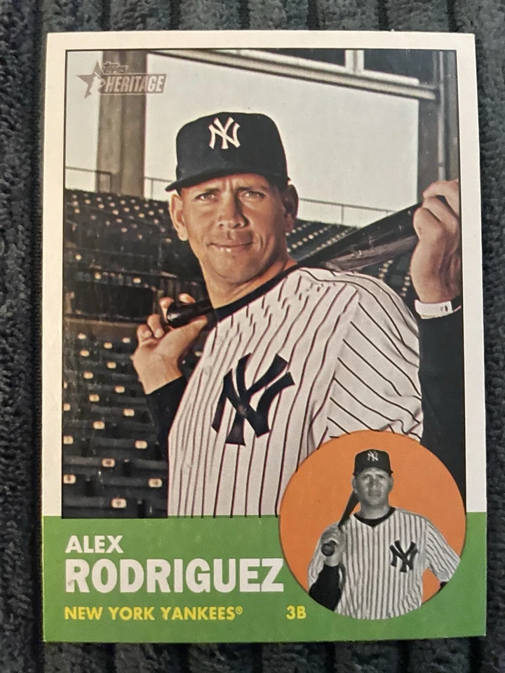2012 Topps Heritage - #361 Alex Rodriguez - Image 1 of 2