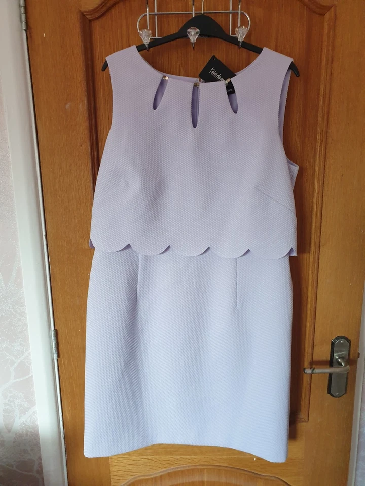 BNWT Holiday CruiseWedding Dress Size16 LilacPastel Mauve colour -Kaleidescope.  - Image 1 of 4