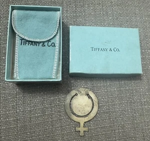 Vintage Tiffany & Co. Sterling Silver Female Venus Symbol Bookmark - Picture 1 of 5