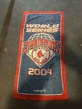Boston Red Sox 2004 World Series Champions Beach Towel