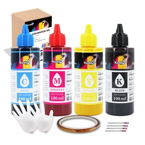 Koala Sublimation Ink for Inkjet Printer ET-2760 2720 2803 2400 WF-7710 400ML - Picture 1 of 13
