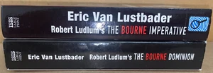 Eric Van Lustbader Job lot collection of 2 LARGE PRINT adult fiction books - Picture 1 of 2