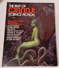 The Best of Omni Science Fiction No. 1 1980 1st Print (VG) 143 Pges Bob Guccione