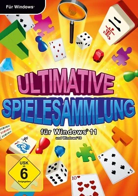 Windows 11 Spielesammlung - 10 Spiele - Solitaire -Puzzle - PC Download Version - Bild 1 von 4