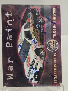 1997 WAR PAINT PLATINUM RED GLOW Promo π Ernie Irvan NUMBERED 1565/2999 πππ - Picture 1 of 8