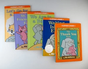 5 Books Elephant & Piggie Books Hardcover By Mo Willems An Elephant and Piggie - Picture 1 of 3