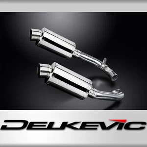 Kit silenciador escape acero inoxidable ovalado 9" Honda VTR1000F Superhawk 1997-2003 - Imagen 1 de 5