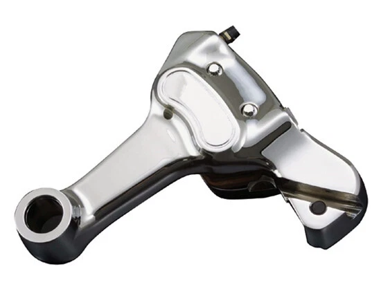 Nuevo kit de pinzas de freno estilo OE cromadas para Harley Davidson Dyna 2006/2007 Foto 1 de 1