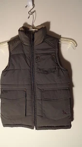Eddie Bauer Weste grün Nylon, durchgehender Reißverschluss, Fleece gefüttert, Jugendliche 5-6 - Bild 1 von 12