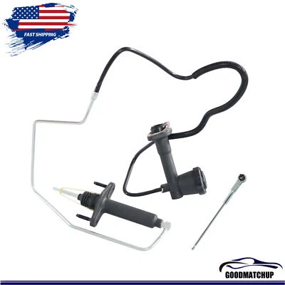 Conjunto de cilindro maestro y esclavo de embrague para 92-95 Chevrolet/Gmc C1500 C2500 Foto 1 de 4