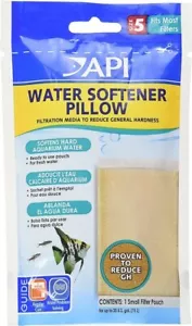 API WATER SOFTENER PILLOW Aquarium Canister Filter Filtration Pouch 1-Count Bag, - Picture 1 of 1