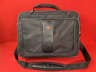 Wenger Swiss Army Estuche para Computadora Portátil Bolso Mensajero de Hombro Maletín para Llevar Foto 1 de 4