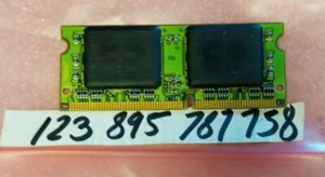 256MB 2RX8  SDRAM SD PC100 CL2 100MHZ 144PIN NON-ECC UNBUFFERED DUAL RANK 16X8 - Picture 1 of 1