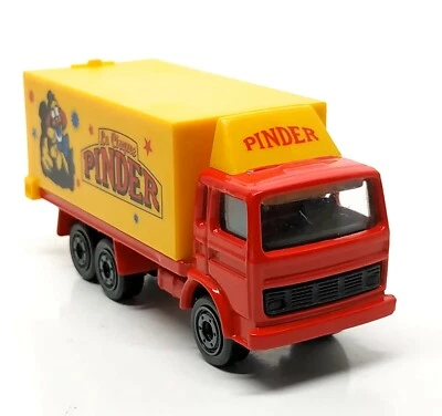 Majorette Renault J Container Truck Pinder Collection 1/100 3 inches no Package - Image 1 of 4