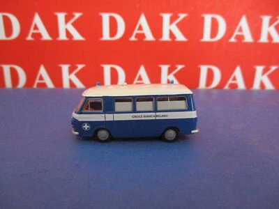 1/87 Modellino Ambulanza Fiat 238 Croce Bianca Milano by Brekina - Immagine 1 di 4
