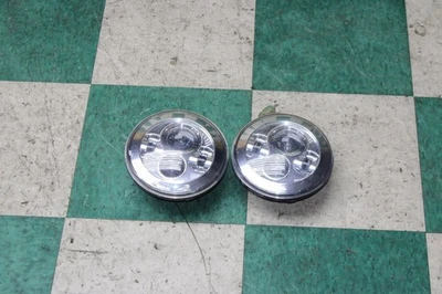 07-18 WRANGLER Aftermarket LH RH LED Headlight Headlamp Pair 2x Gray Background Foto 1 de 4