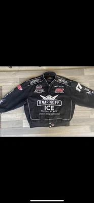 Chaqueta de diseño JH rara vintage 2003 Nascar Matt Kenseth Smirnoff Ice talla 2XL Foto 1 de 4