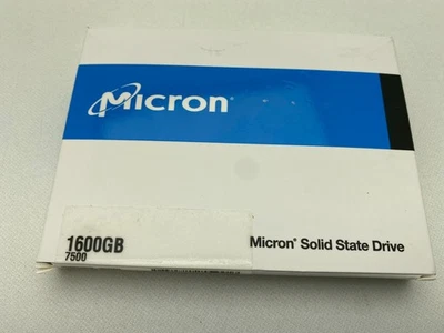 Micro 7500 MAX 1.6 TB MTFDKCC1T6TGQ-1BK1DABYYR U.3 PCIe 4.0 NVMe internal SSD - Image 1 of 4