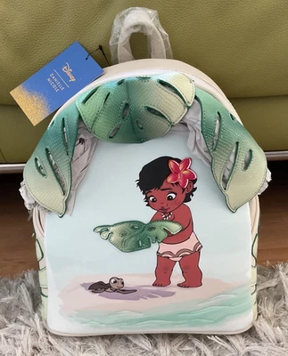 NUEVO CON ETIQUETAS Danielle Nicole Disney Bebé Moana Mini Mochila Nueva Foto 1 de 4
