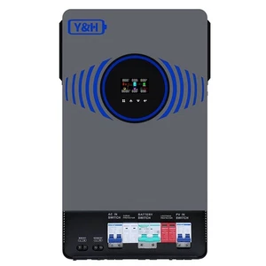 Inversor híbrido solar de 4,2 KW 24V con interruptor de aire + protección contra rayos salida de doble carga - Imagen 1 de 9