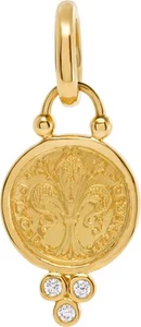 Temple St Clair Florence Fleur De Lis Pendant with diamond - Picture 1 of 12