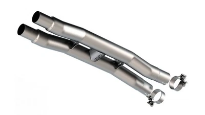 Borla 15-23 Ford Mustang GT H-Pipe 2.75 pulgadas OE Resonador Repuesto Foto 1 de 2