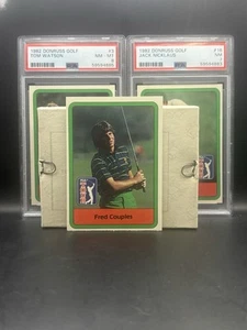 Donruss Golf 1982 Set Completo 66 Factory Box Fred Coppie Rookie Jack Nicklaus - Foto 1 di 9