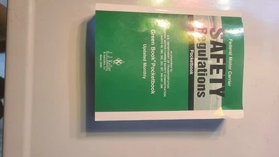 Federal Motor Carrier Safety Regulations Pocketbook - Paperback - GOOD - Image 1 of 2