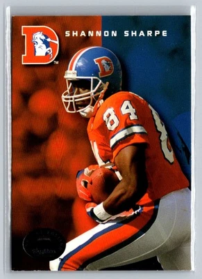 1993 SkyBox Premium #5 Shannon Sharpe - Image 1 of 2