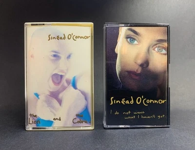 SINEAD O'CONNOR 2x Cassettes**THE LION & THE COBRA + I DO NOT WANT...**NEAR MINT - Image 1 of 4