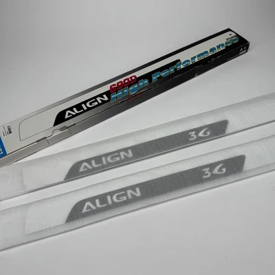 Align 690 3G Carbon Fiber Main Rotor Blades AH1302008 700-Class RC Helicopter - Image 1 of 4