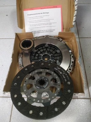 BMW E39-E46 clutch kit set parts D=228mm !NEW! GENUINE  21217523619 - Image 1 of 4