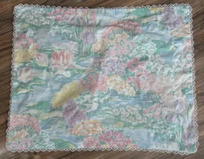 UNO Martex Atelier Standard Shams Nenúfares Claude Monet De Colección 21x27 Usado en Excelente Condición Foto 1 de 4