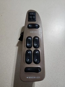 99-02 NAVIGATOR LEFT DRIVER MASTER POWER WINDOW SWITCH TAN OEM 1999-2002 - Picture 1 of 6